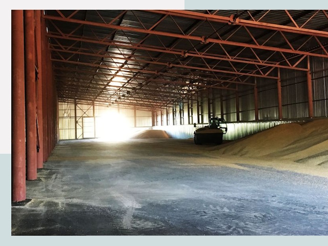 Строительство зернохранилищ в Тамбове