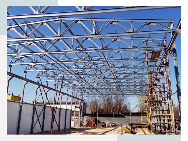 Строительство цехов в Тамбов от 609 руб. под ключ