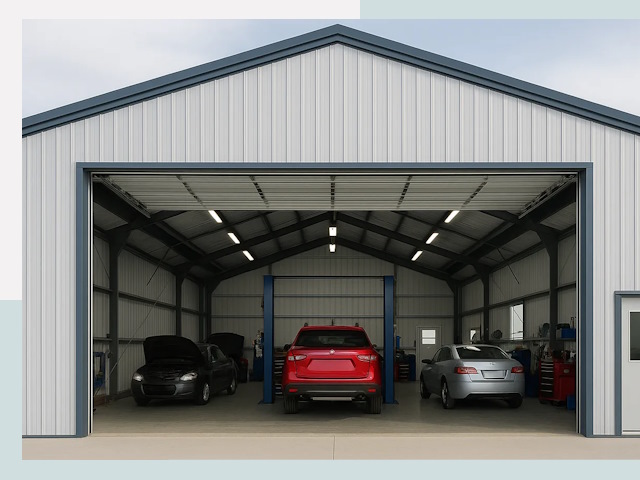 Ангары из сэндвич панелей от 609 руб. в Тамбов