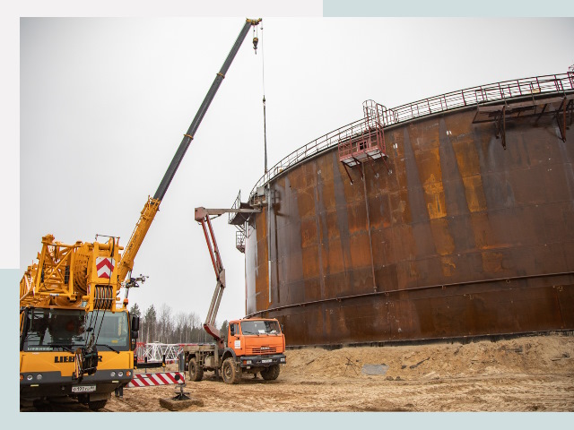 Монтаж резервуаров в Тамбове от 609 руб. за м³