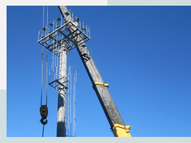 Монтаж осветительных мачт в Тамбов от 609 руб.