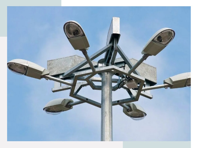 Монтаж осветительных мачт в Тамбове