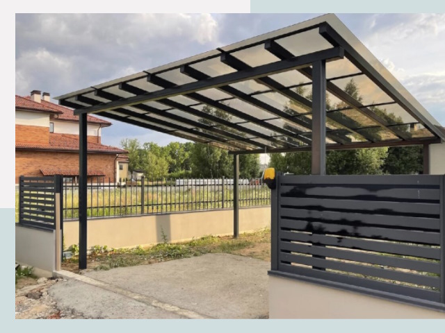 Металлические навесы в Тамбов от 609 руб. за м²