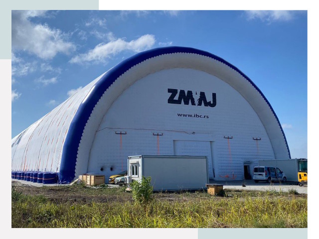 Брендирование ангаров в Тамбове