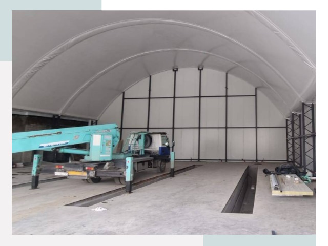 Внутреннее оснащение ангаров в Тамбове